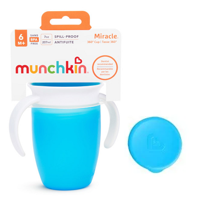 Munchkin Miracle® 360° Trainer Cup 7oz with Lid