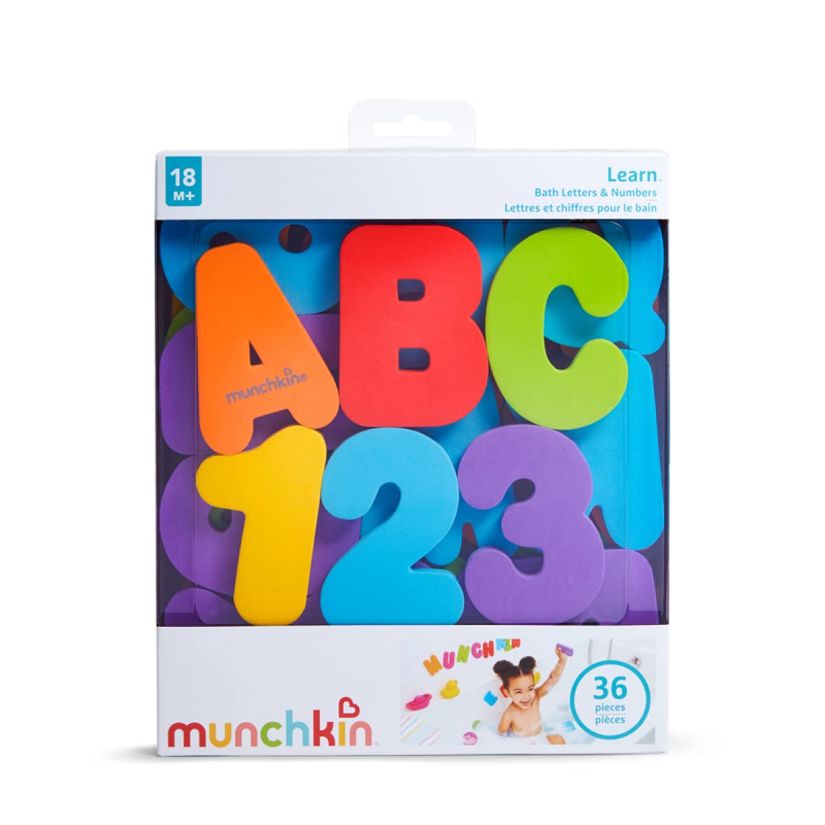 Munchkin Learn™ Bath Letters & Numbers