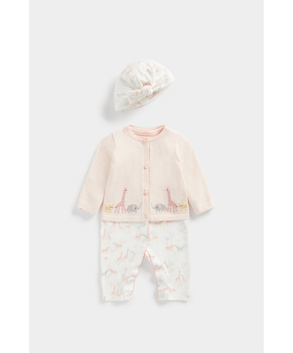Baby Girl Safati Set