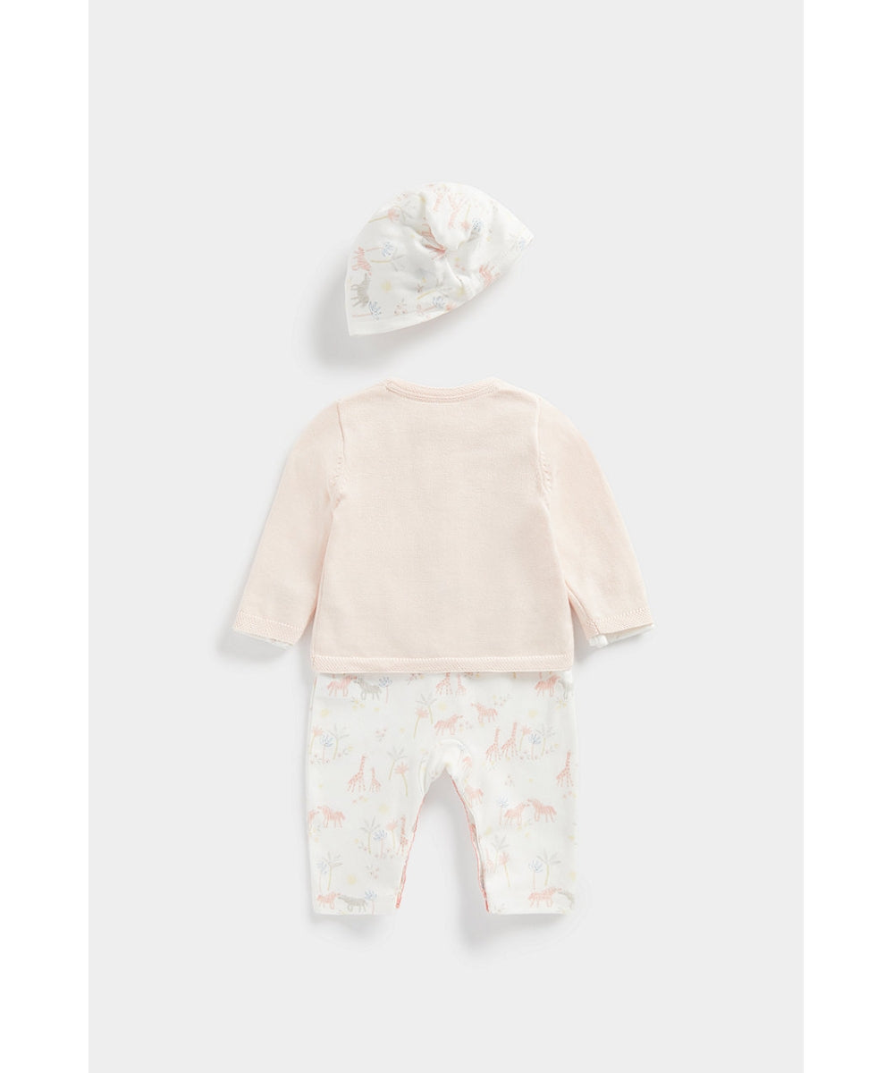 Baby Girl Safati Set