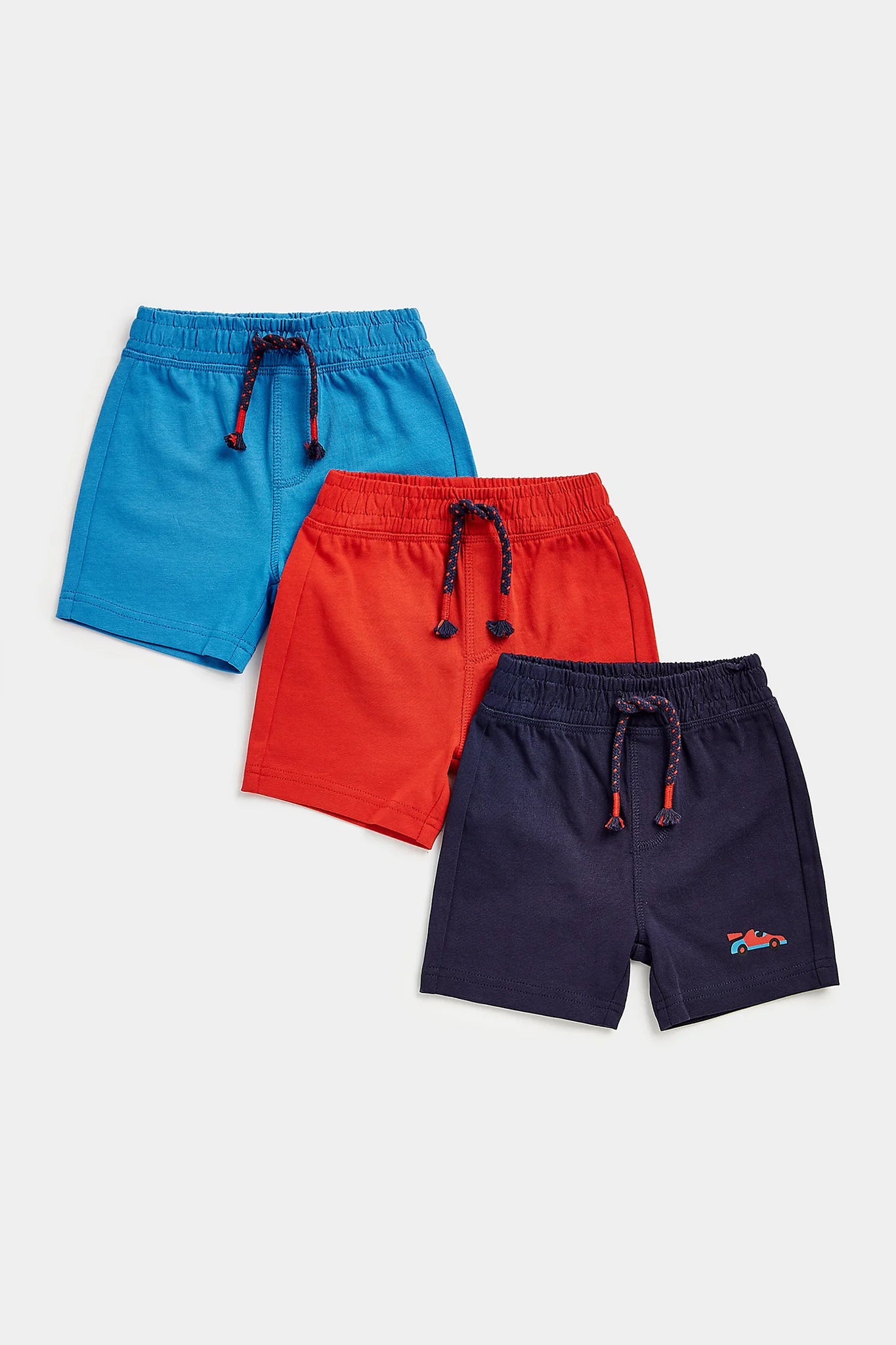 Racing Car Jersey Shorts - 3 Pack
