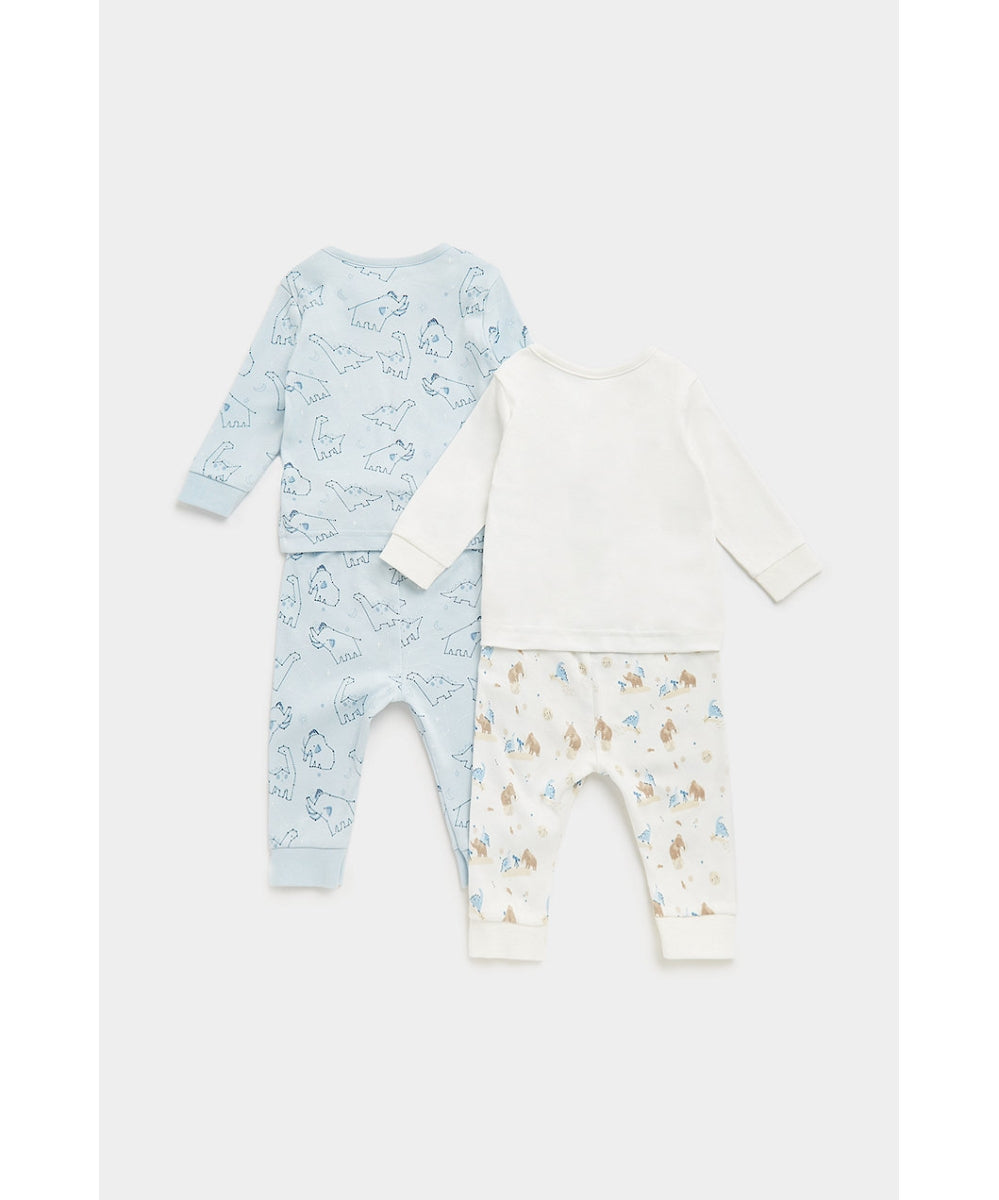 Mothercare Dinosaur Baby Pyjamas – 2 Pack