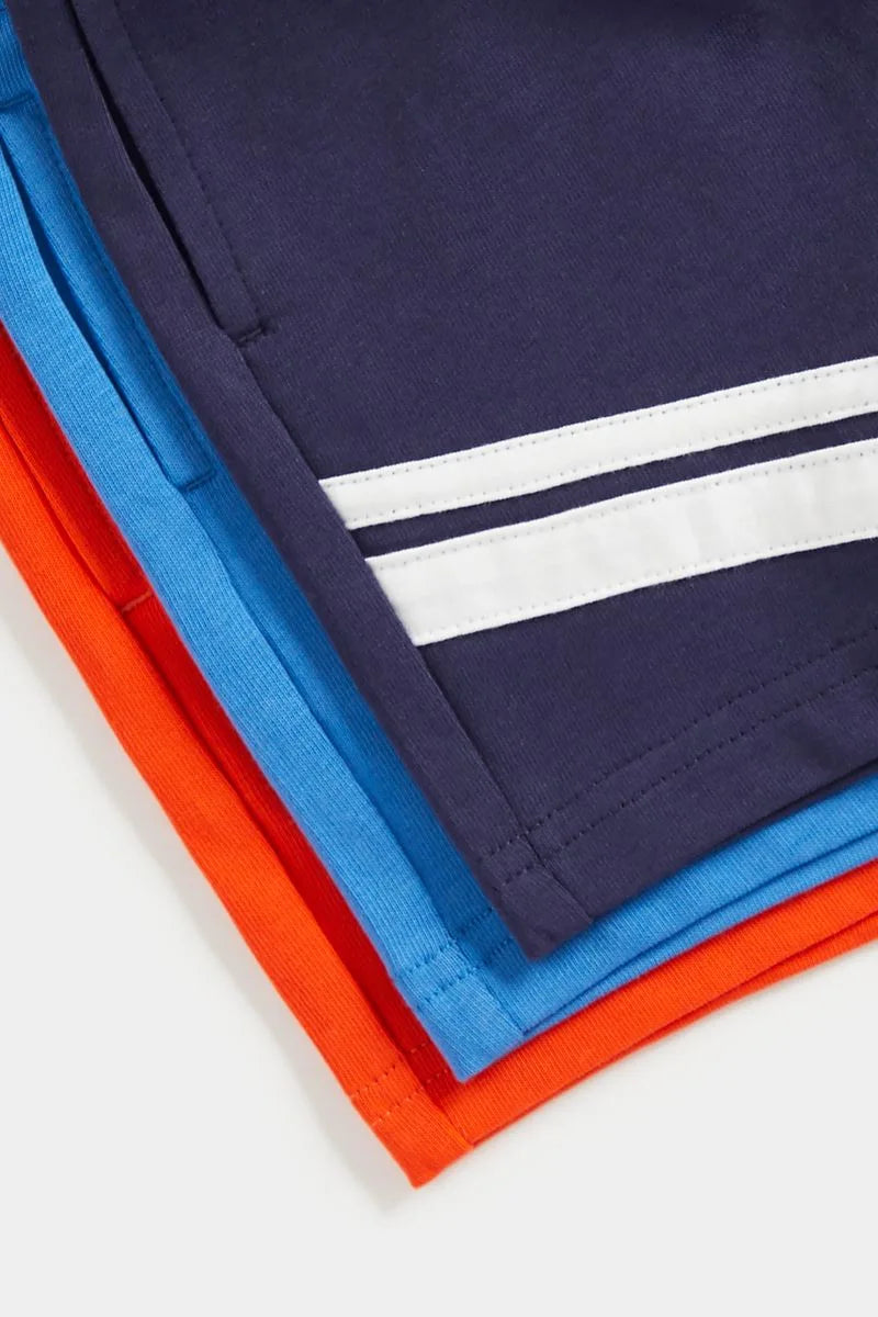 Sporty Jersey Shorts - 3 Pack