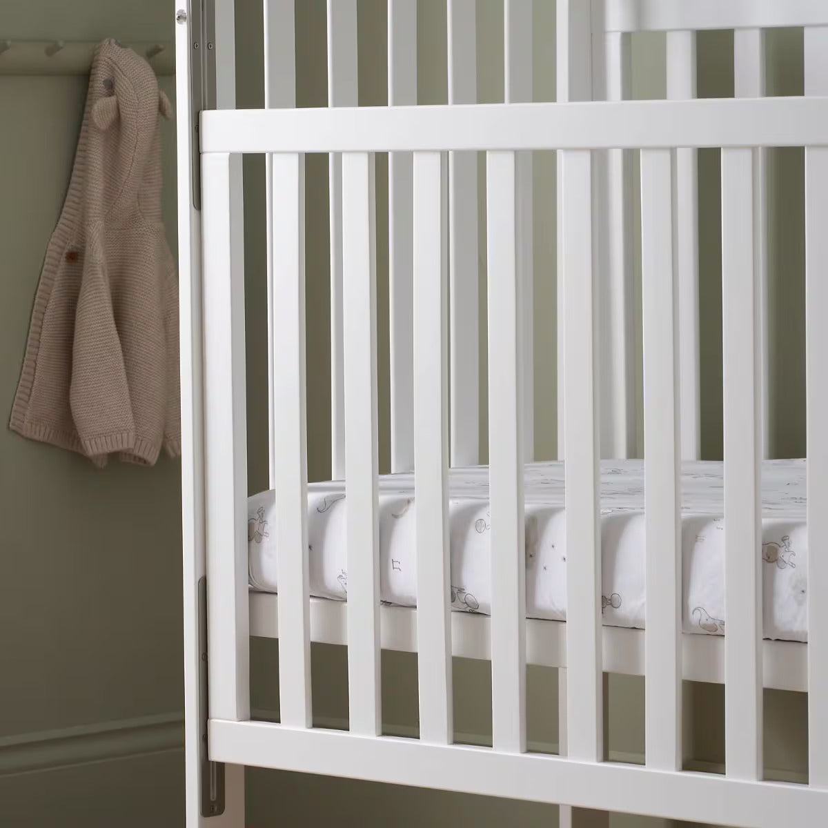 Mothercare Bristol Drop Side Cot with Wheels