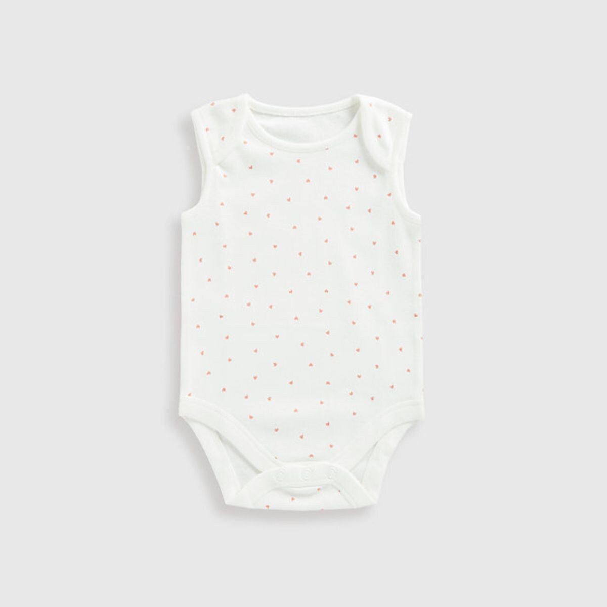 Baby Girl Cat Sleeveless Baby Bodysuits - 5 Pack