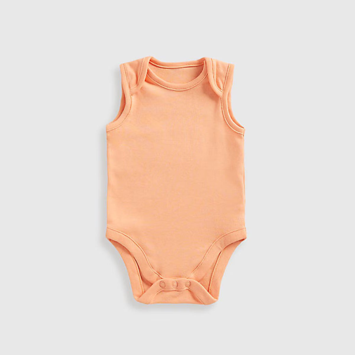 Baby Boy Safari Sleeveless Bodysuits - 5 Pack
