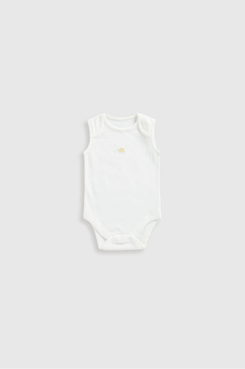 Baby Bodysuit Set Sleeveless Multicolour 5pcs