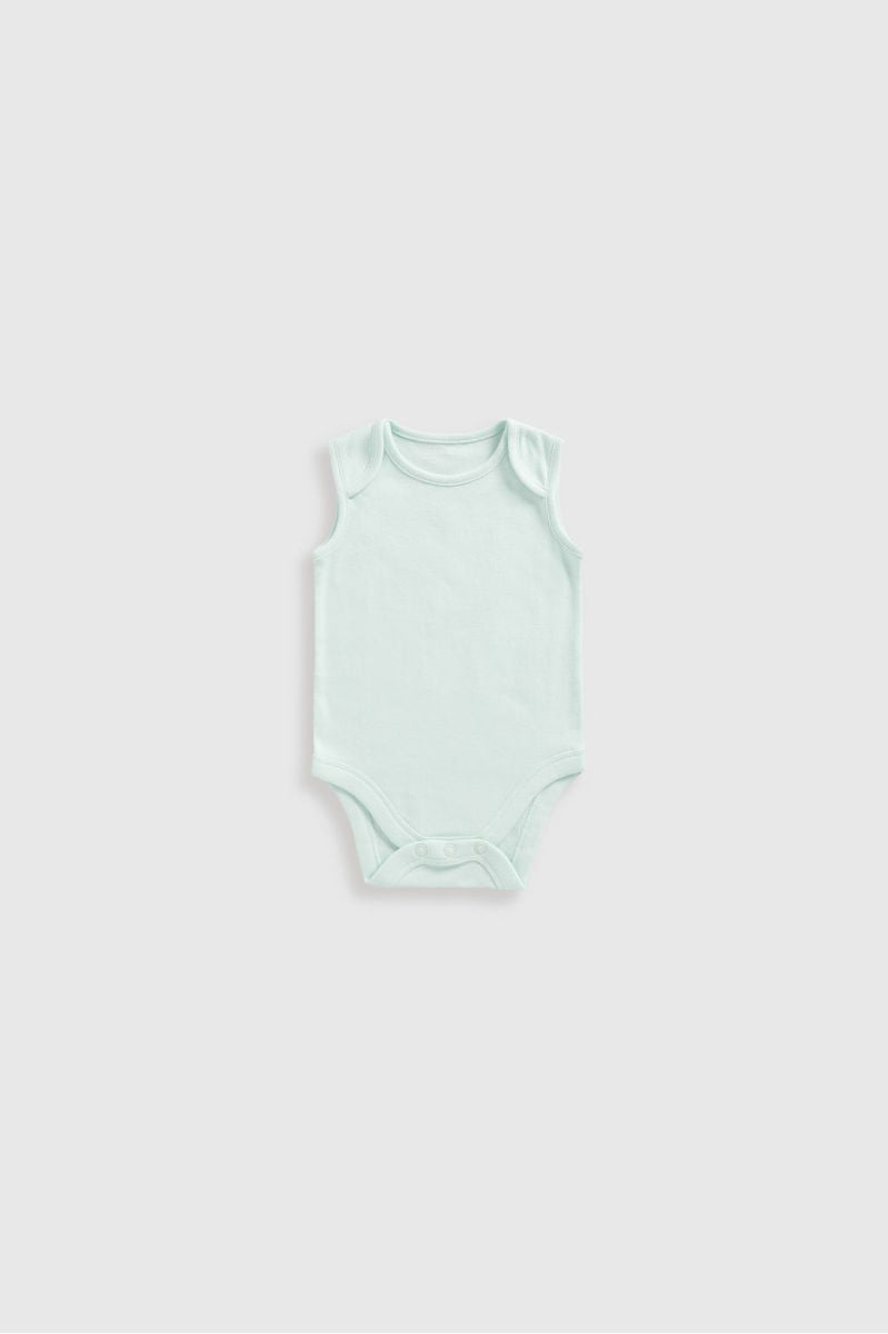 Baby Bodysuit Set Sleeveless Multicolour 5pcs