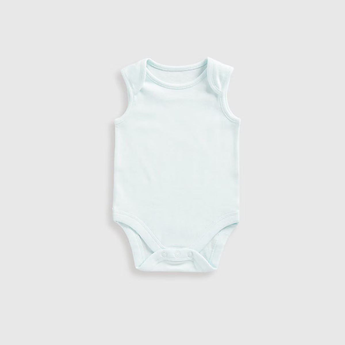 Baby Boy Sleeveless Zebra Bodysuits - 5 Pack