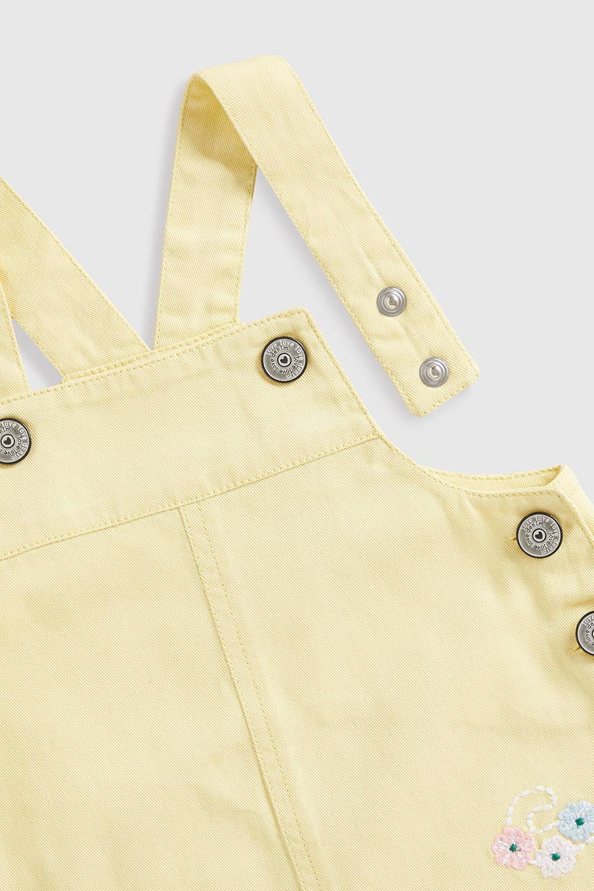 Denim Pinny Dress And T-Shirt Set