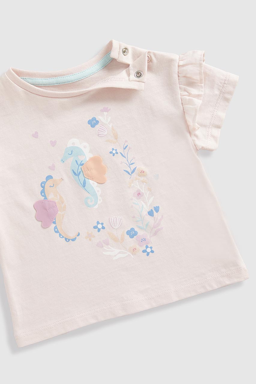 Pink Seahorse T-Shirt