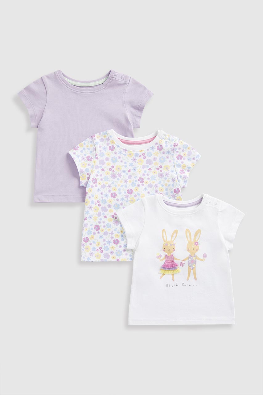 Beach Bunny T-Shirts - 3 Pack