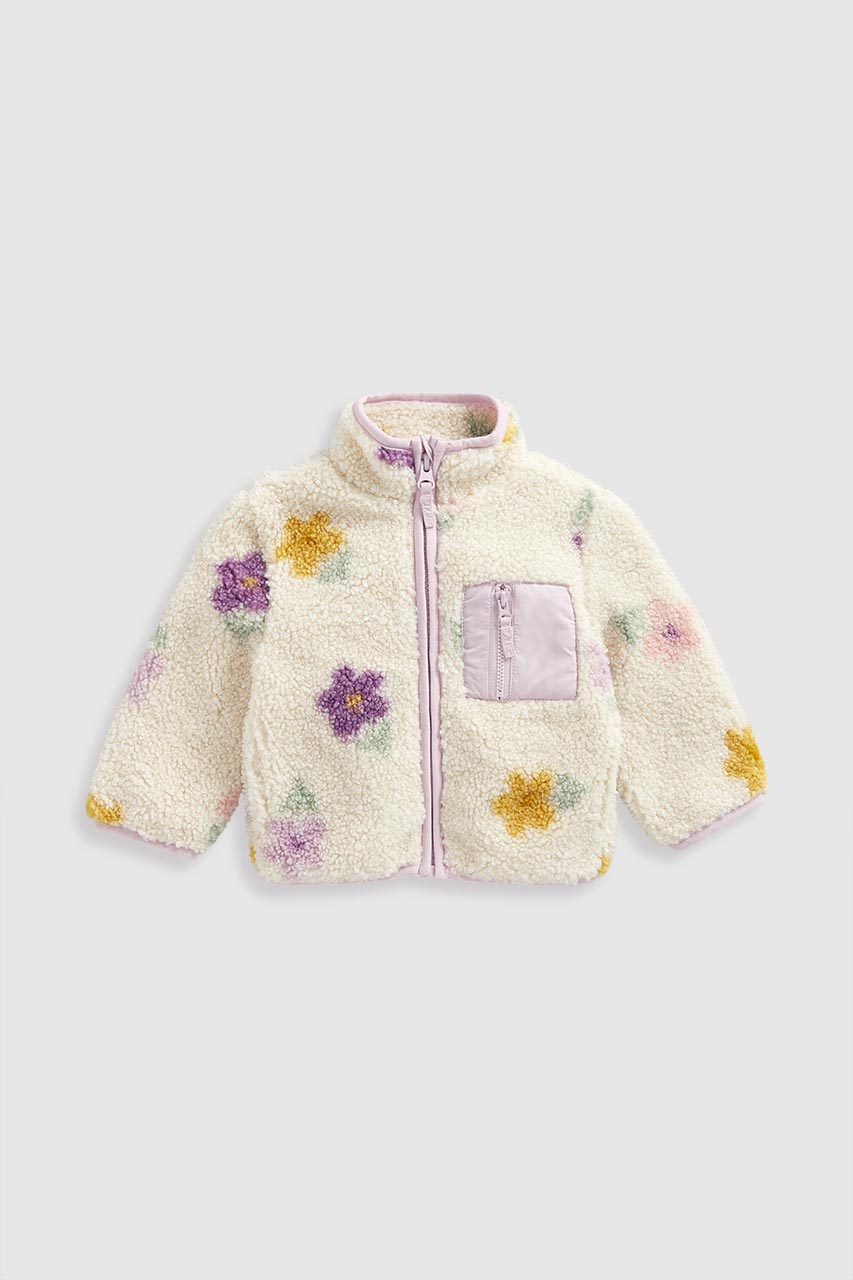 Flower Fleece Jacket