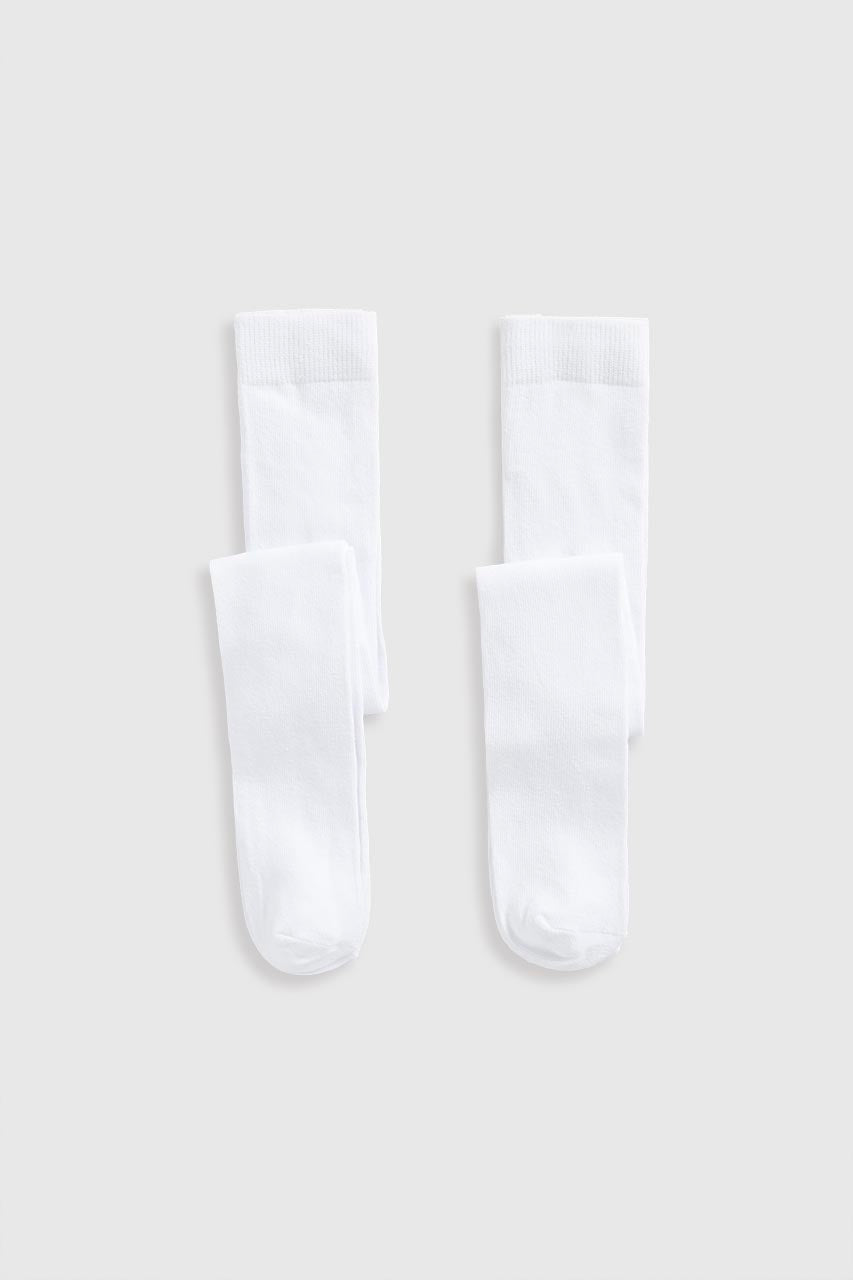 White Tights - 2 Pack