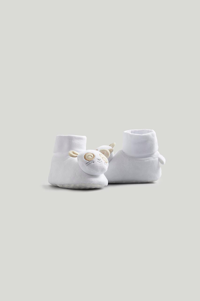 Meerkat Rattle Sock-Top Booties