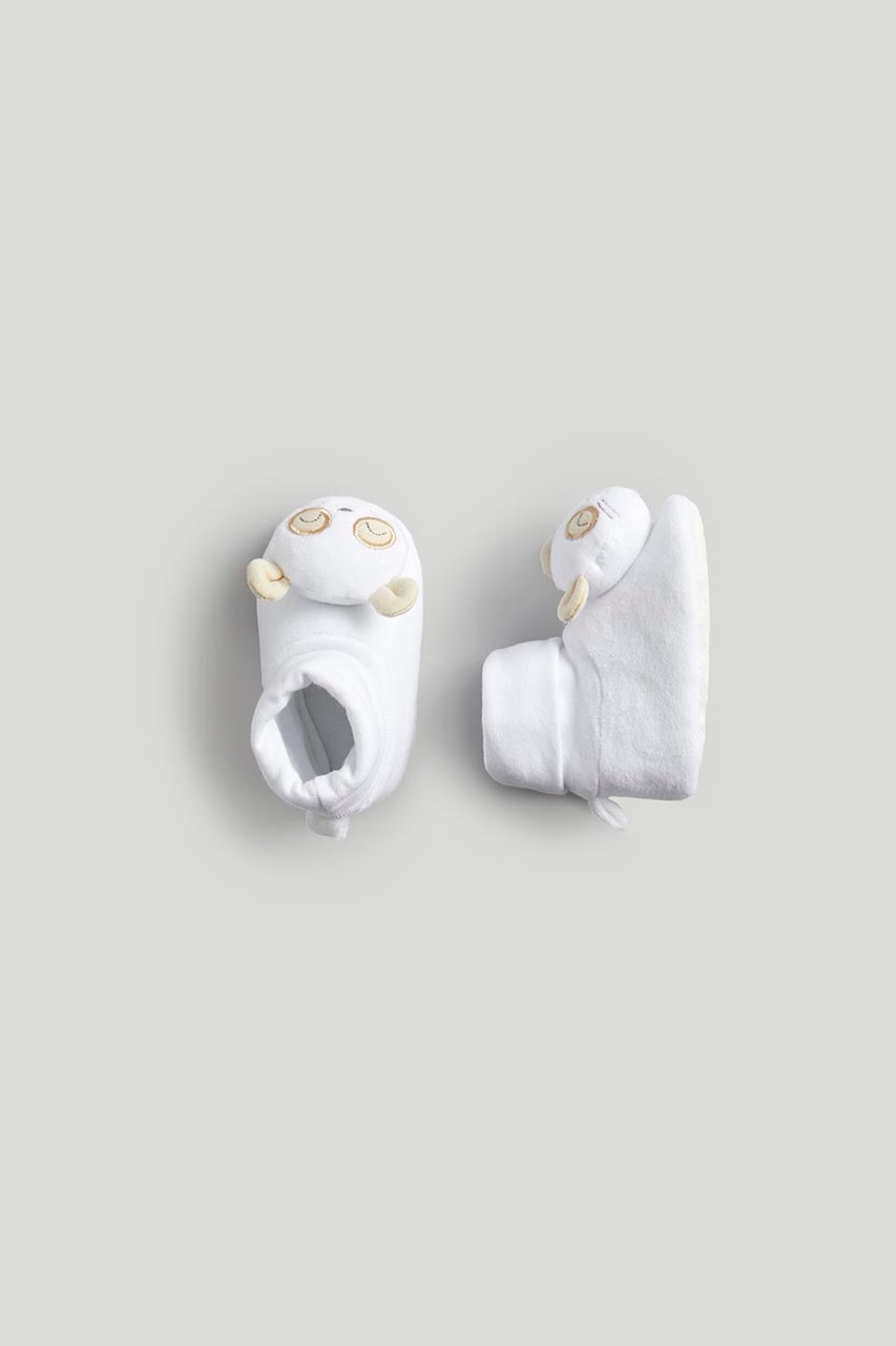Meerkat Rattle Sock-Top Booties