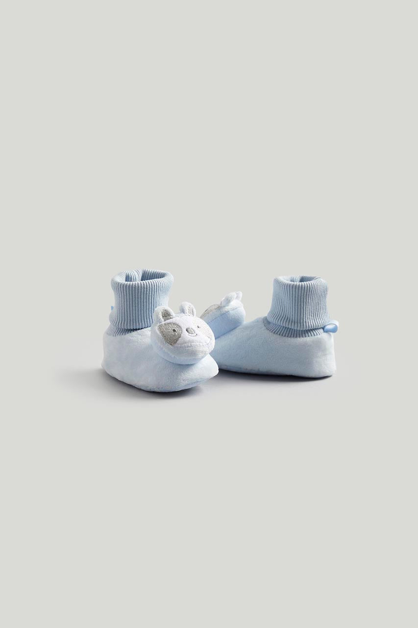 Sloth Rattle Sock-Top Booties