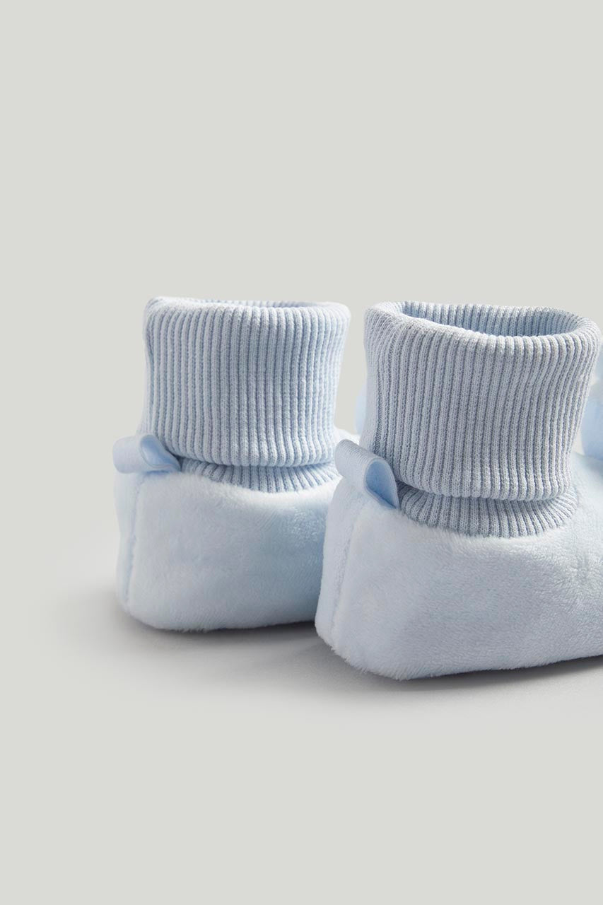 Sloth Rattle Sock-Top Booties