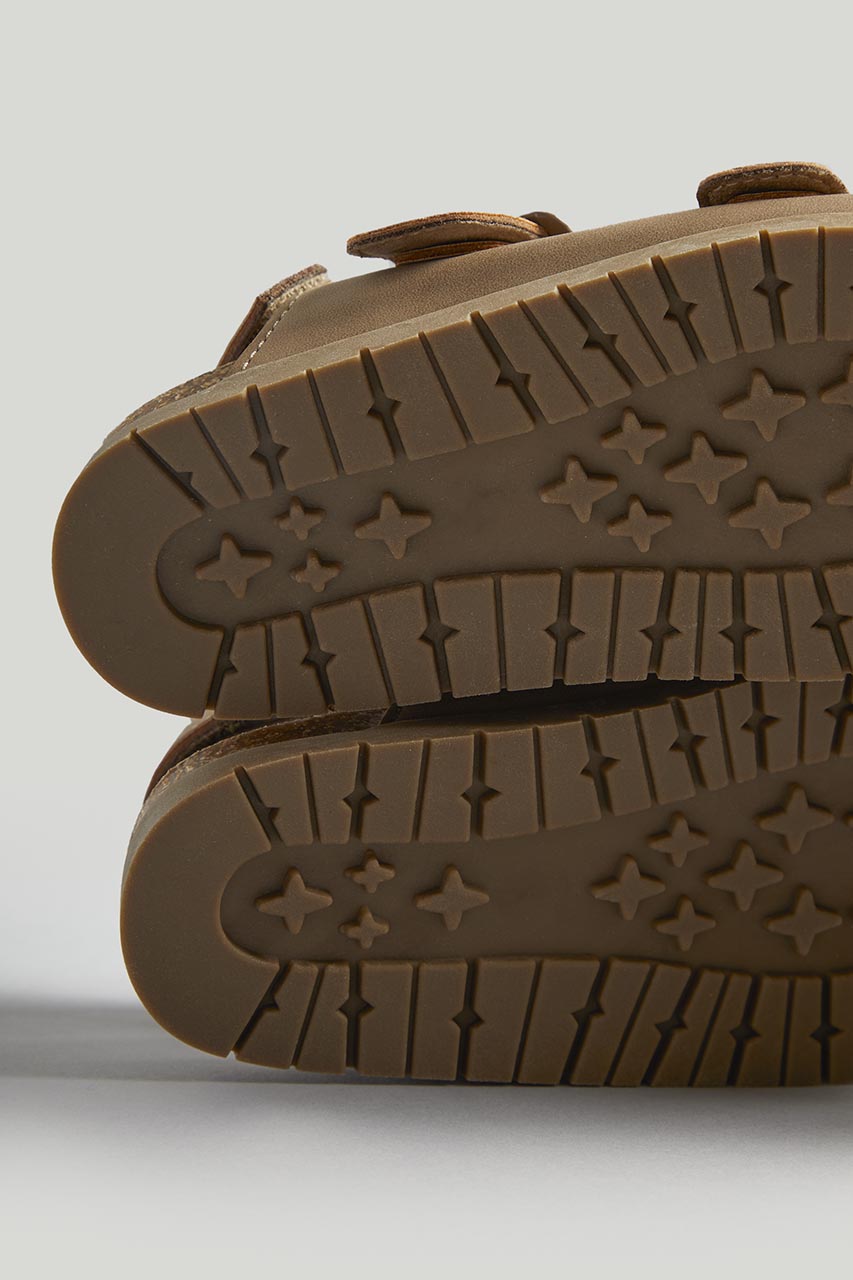 Brown Buckled Sandals