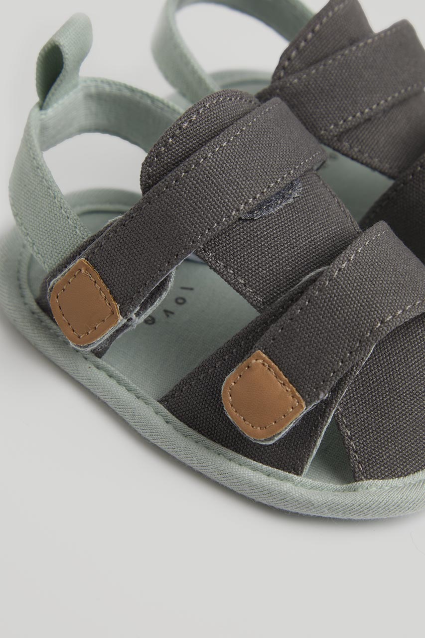Grey Pram Sandals