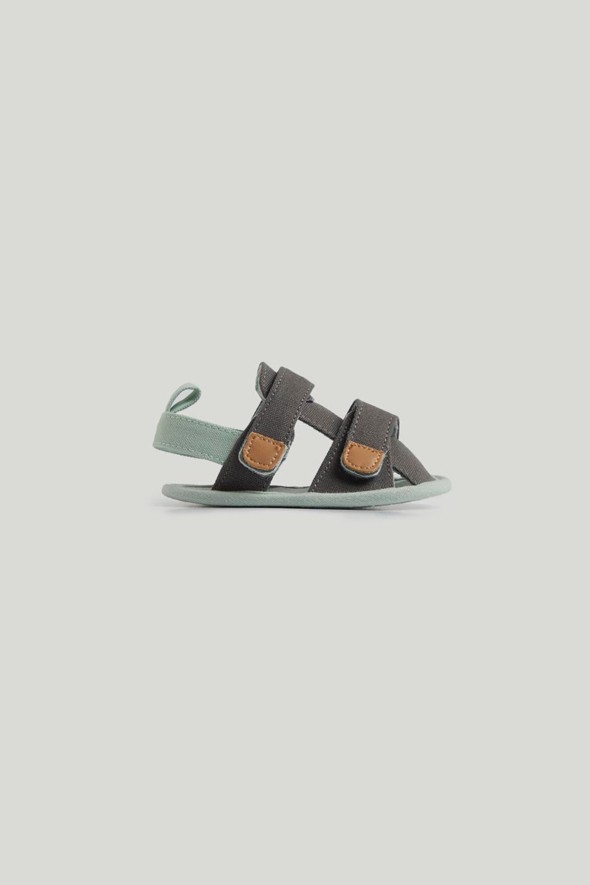 Grey Pram Sandals