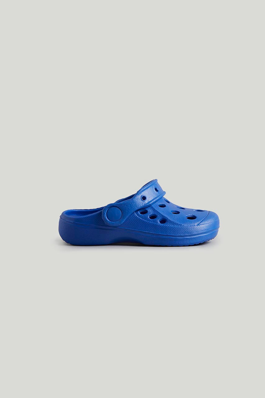 Blue and Orange Clogs
