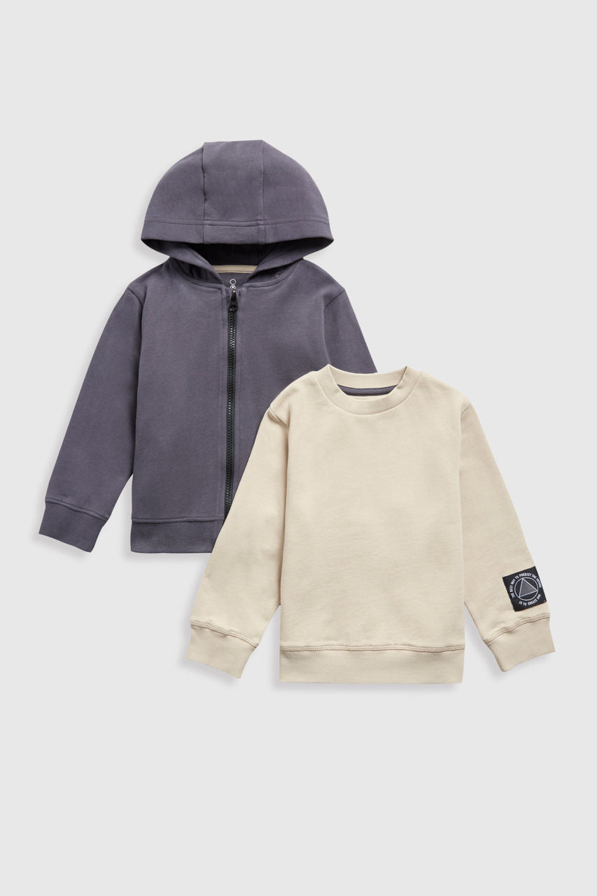 Hoodie and Sweat Top Set