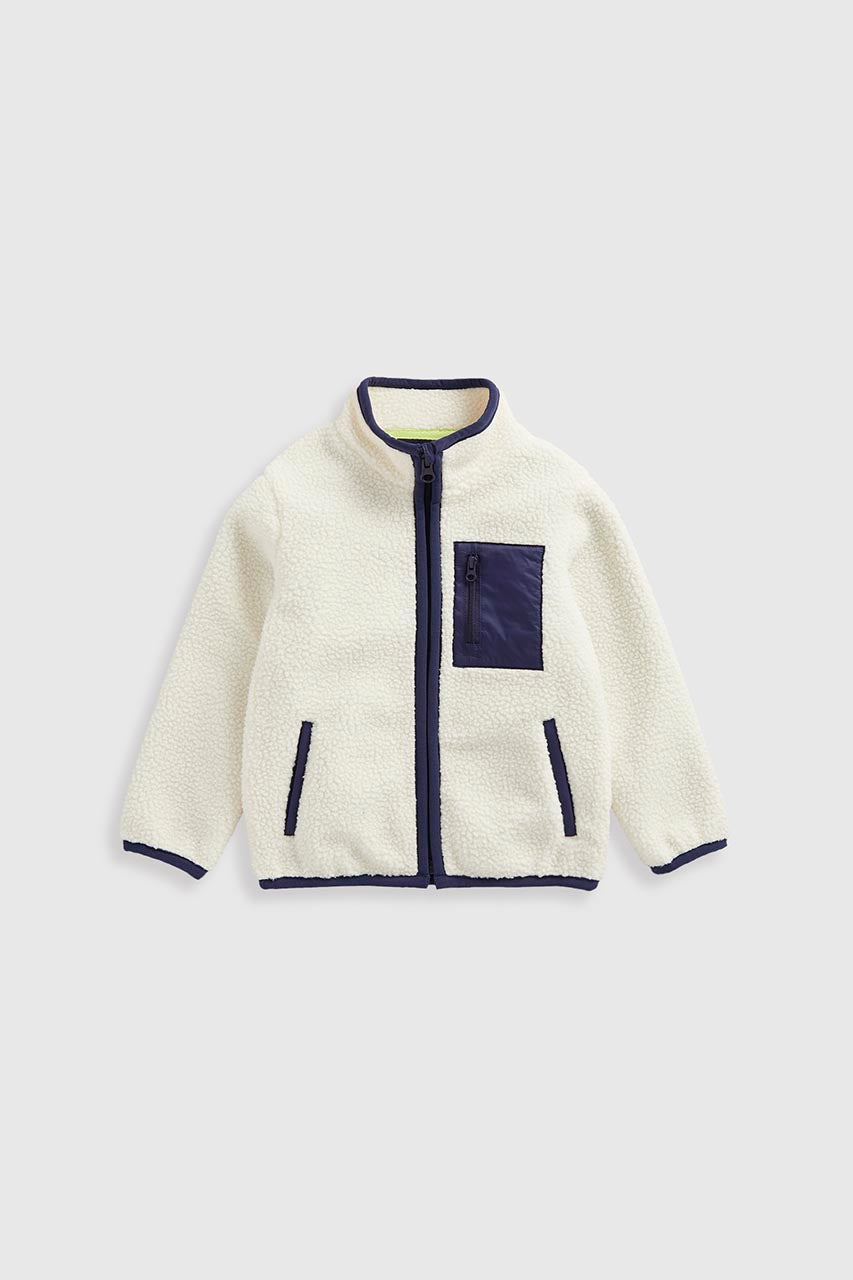 Cream Fleece Jacket