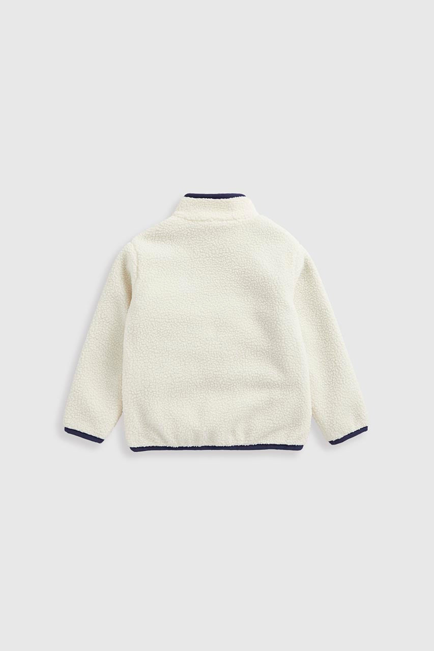 Cream Fleece Jacket