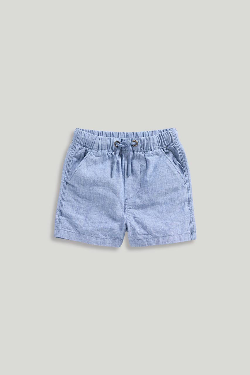 Chambray Shorts