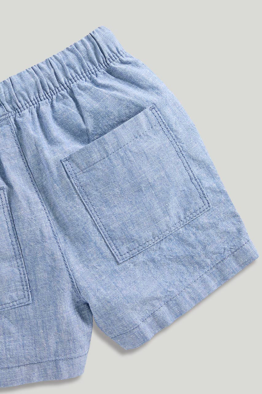 Chambray Shorts