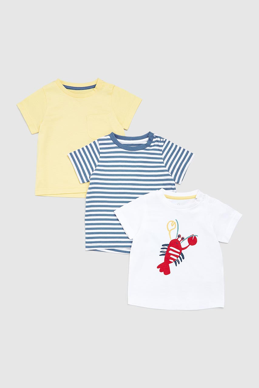 Seaside T-Shirts - 3 Pack