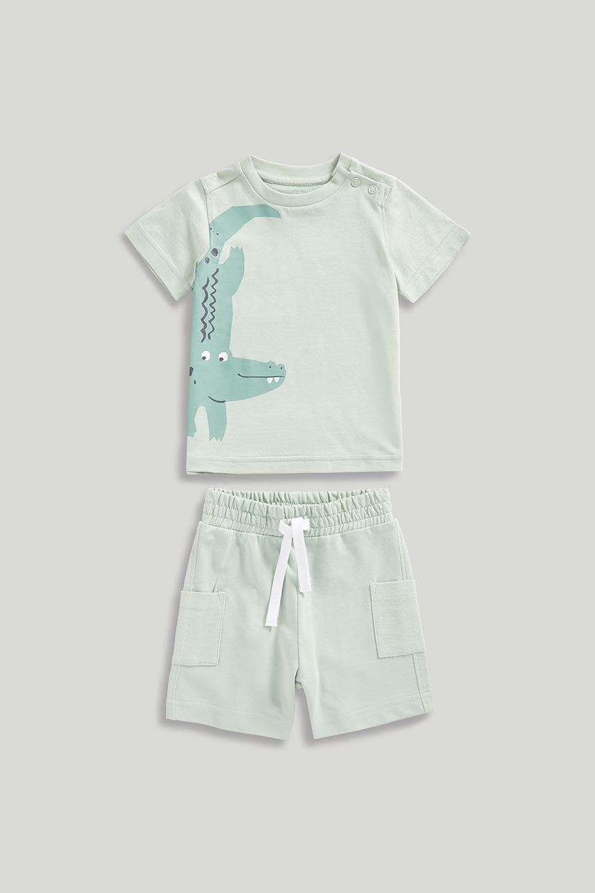 Crocodile T-Shirt and Shorts Set
