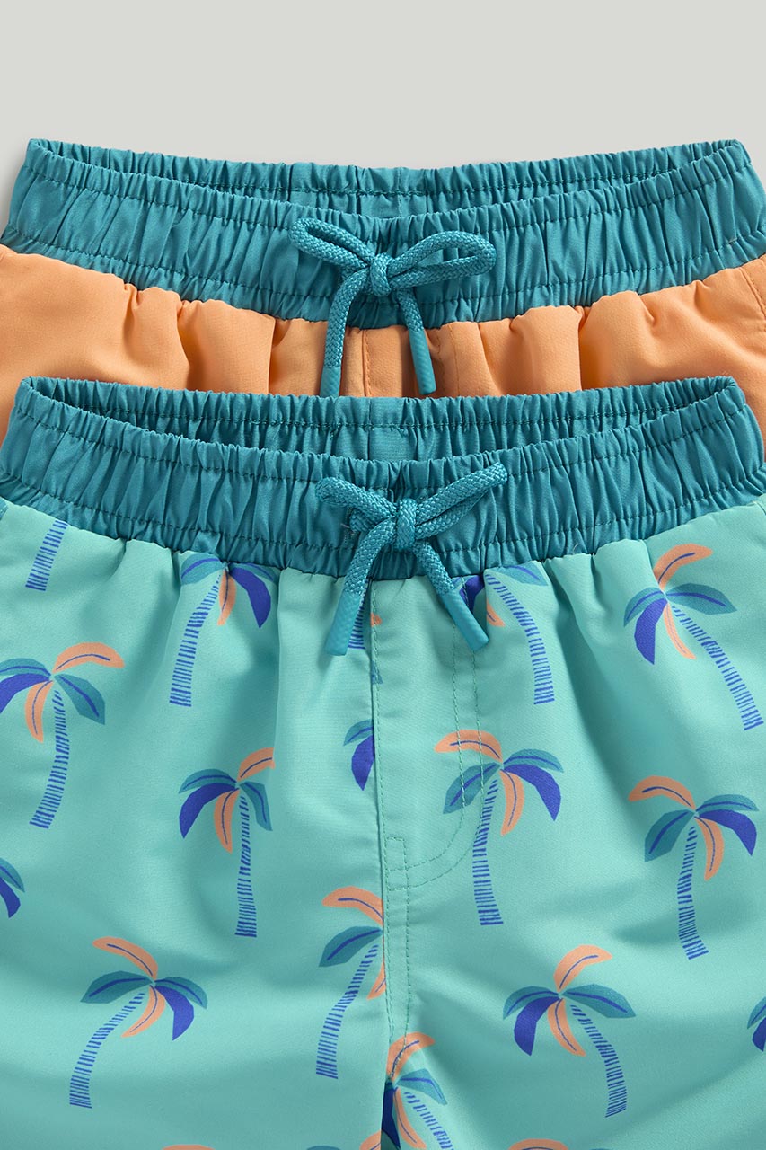 Neon Swim Shorts - 2 Pack
