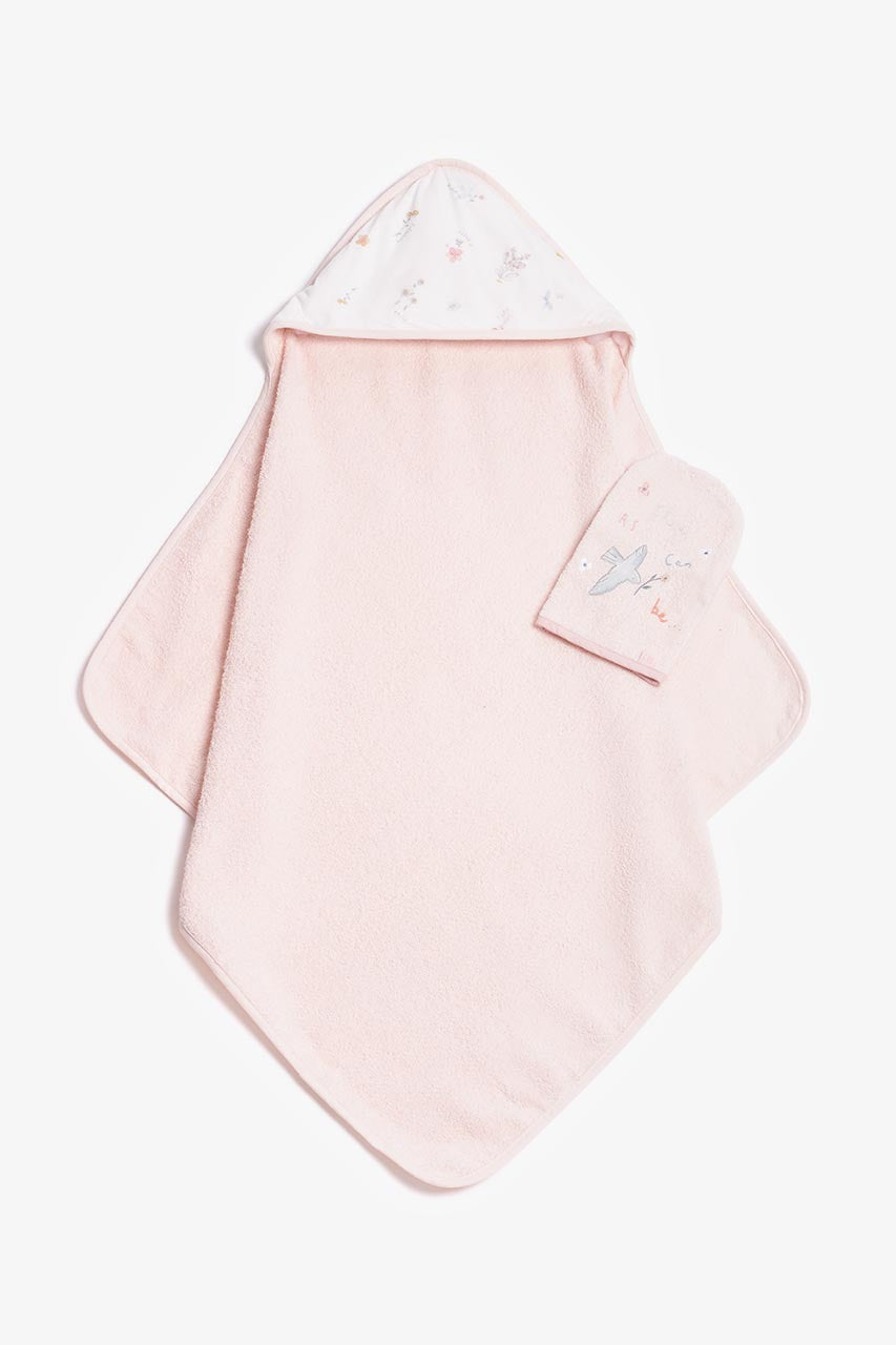 Mothercare Flutterby Cuddle And Dry And Wash Mitt