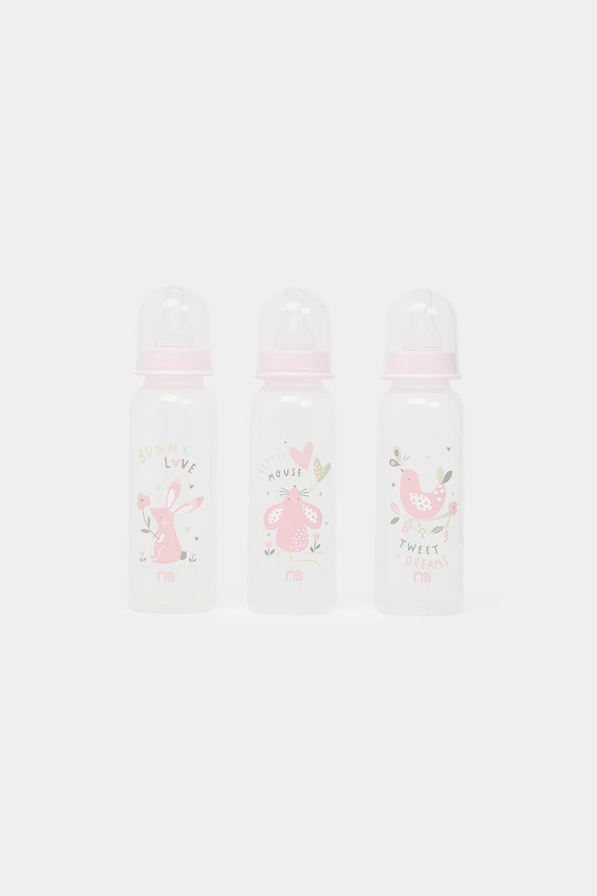 Mothercare Bunny Bottles - 3 Pack