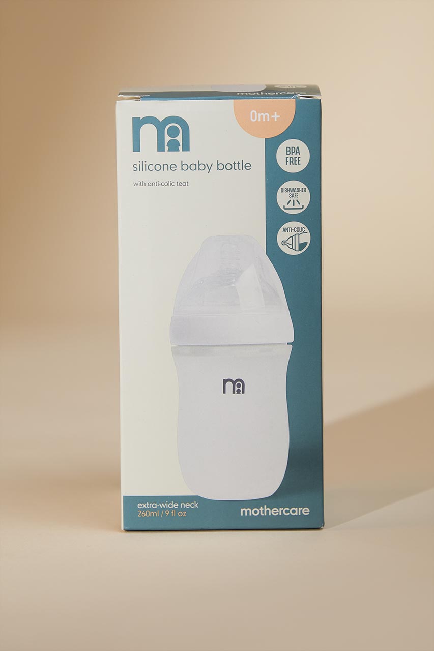 Mothercare Extra-Wide Silicone Bottle 260ml