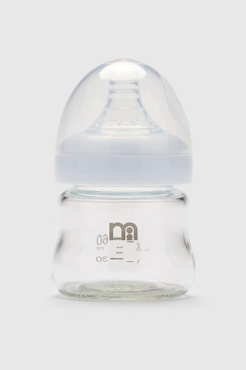 Mothercare Single Wide-Neck Glass Bottle 60ml