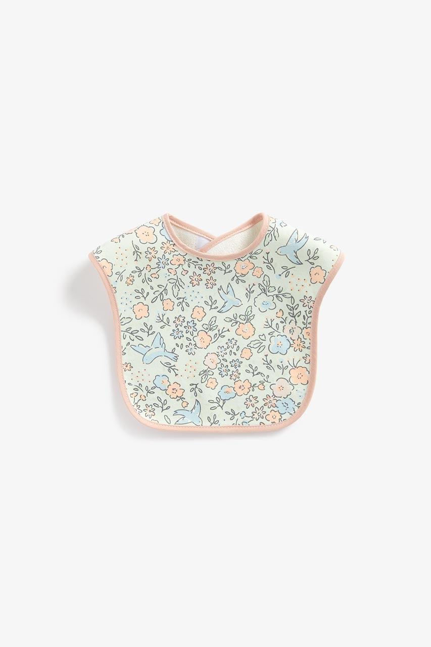 Mothercare Flutterby Toddler Bibs - 3 Pack