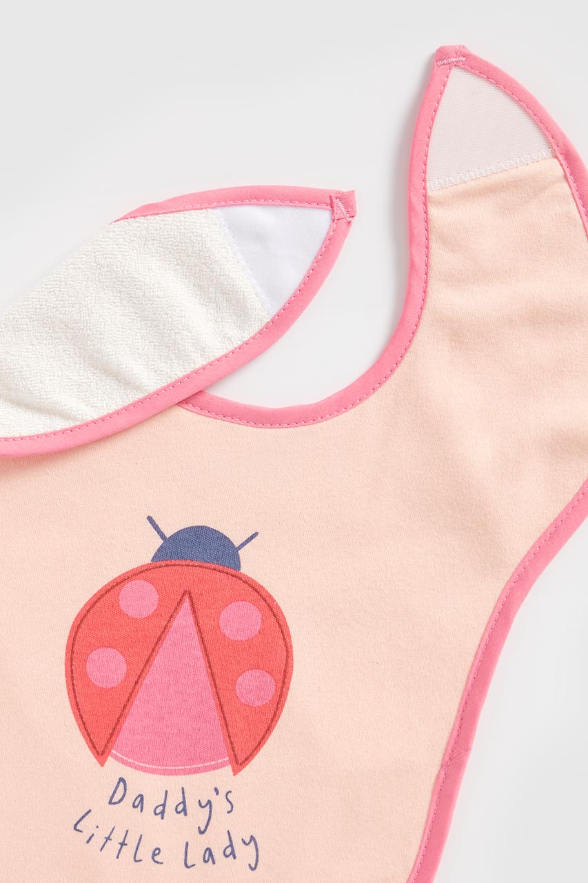 Mothercare Strawberry Toddler Bibs - 3 Pack