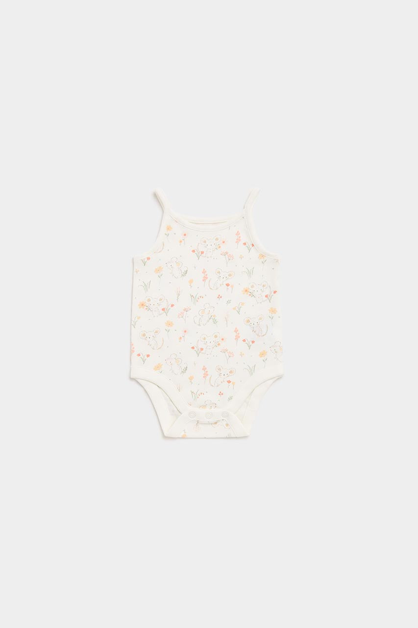 Little Mouse Cami Bodysuits - 5 Pack