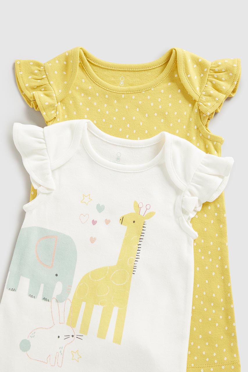 Safari Rompers - 2 Pack