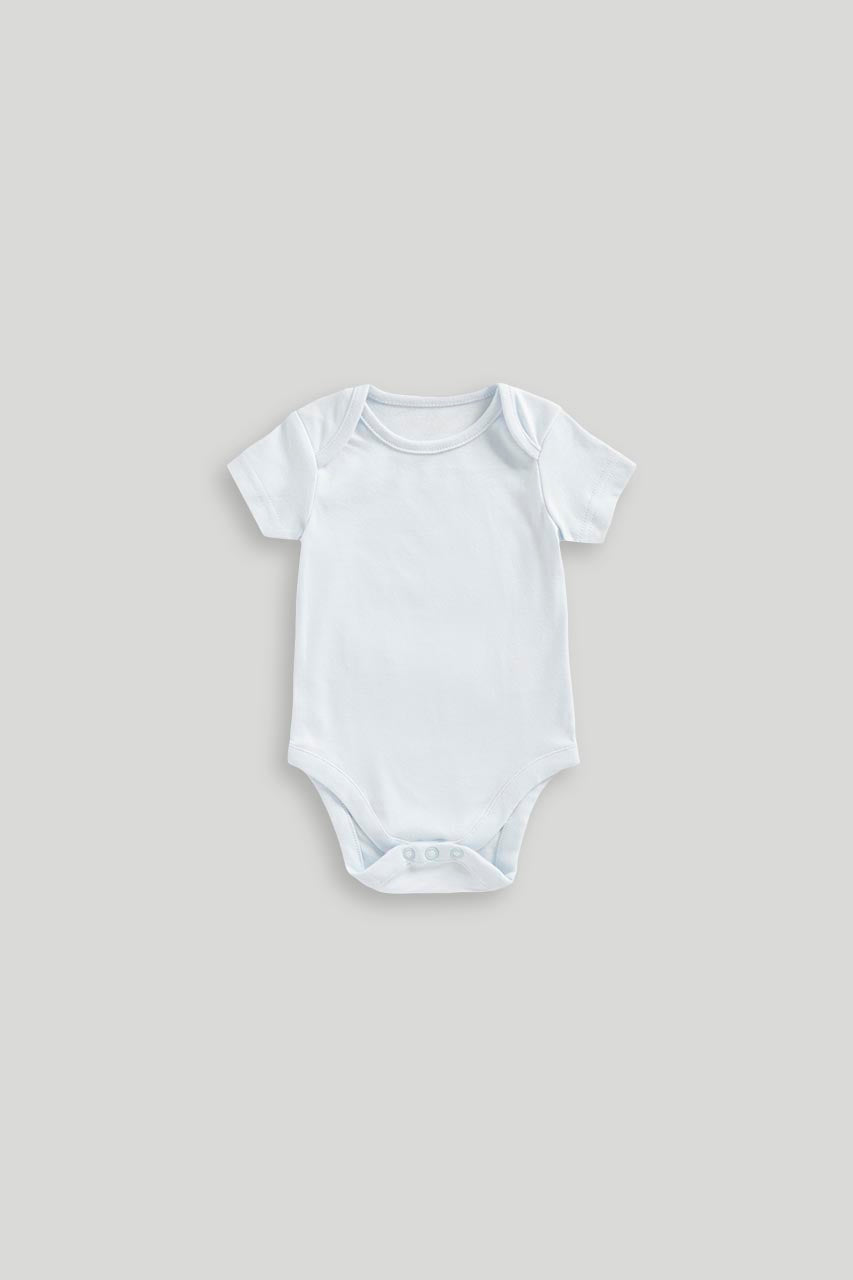 Short-Sleeved Bodysuits - 5 Pack