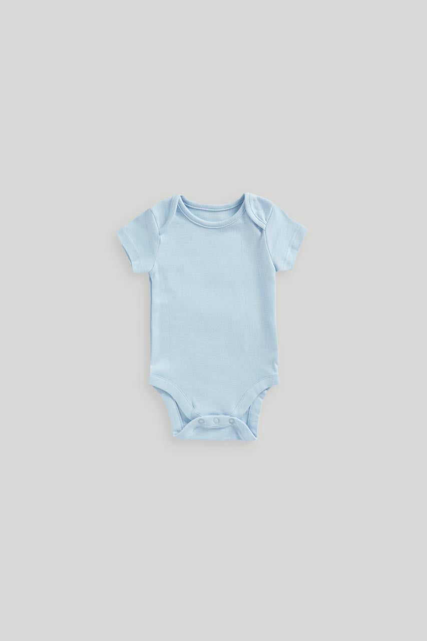 Short-Sleeved Bodysuits - 5 Pack