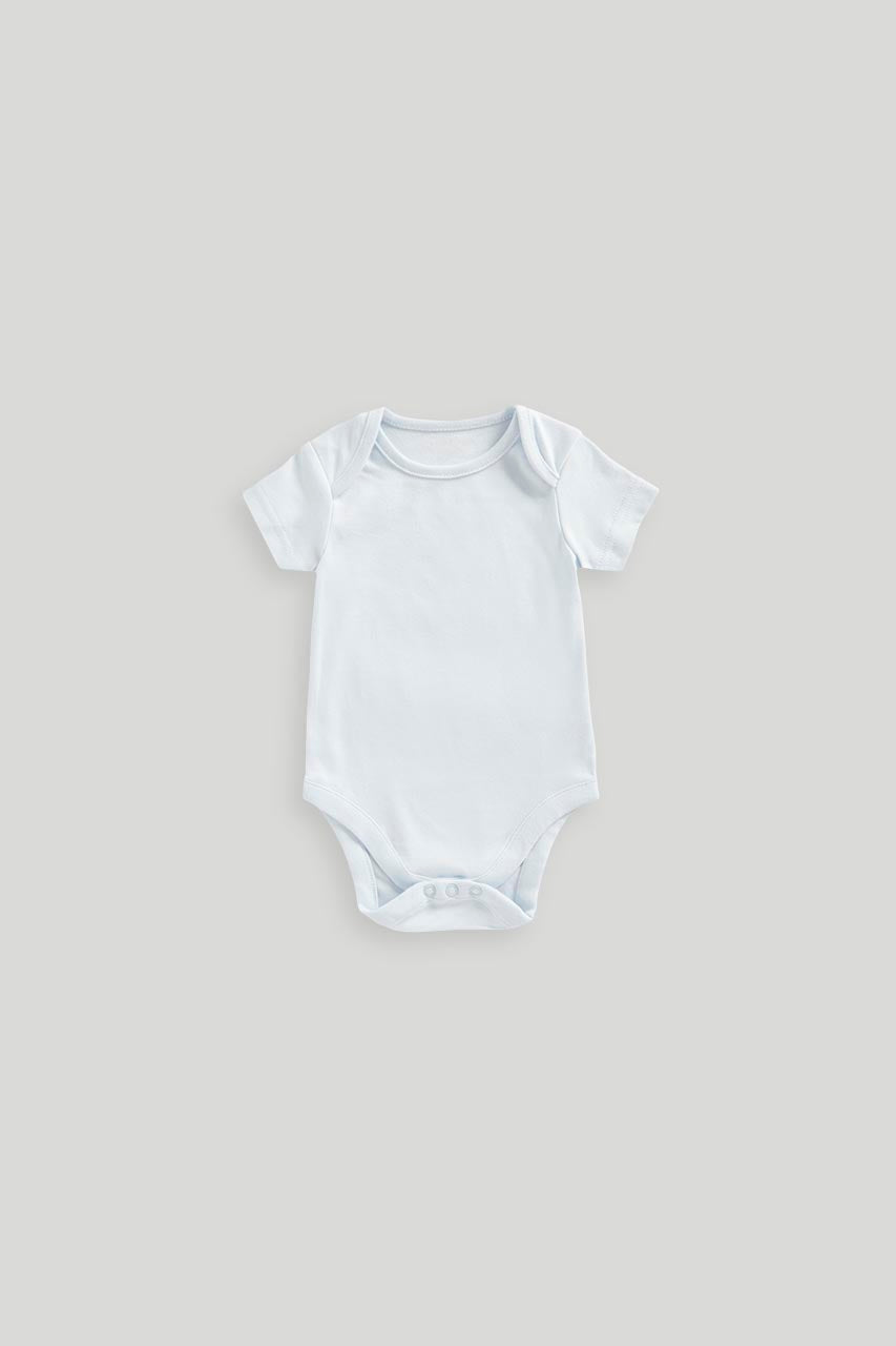 Short-Sleeved Bodysuits - 5 Pack