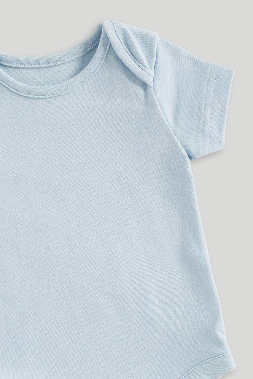 Short-Sleeved Bodysuits - 5 Pack