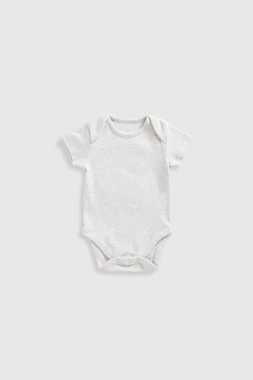 Bear Short-Sleeved Bodysuits - 5 Pack