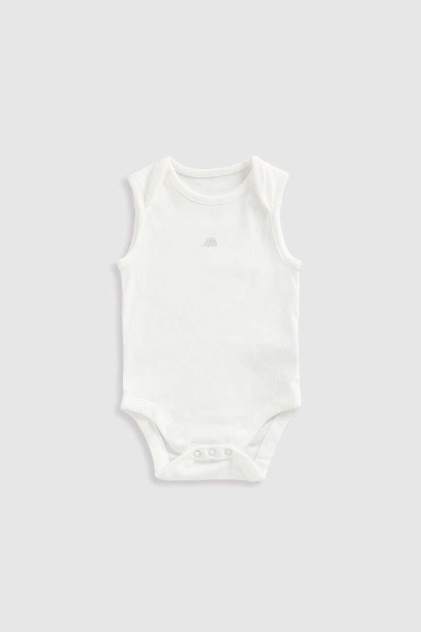 Animals Sleeveless Bodysuits - 5 Pack