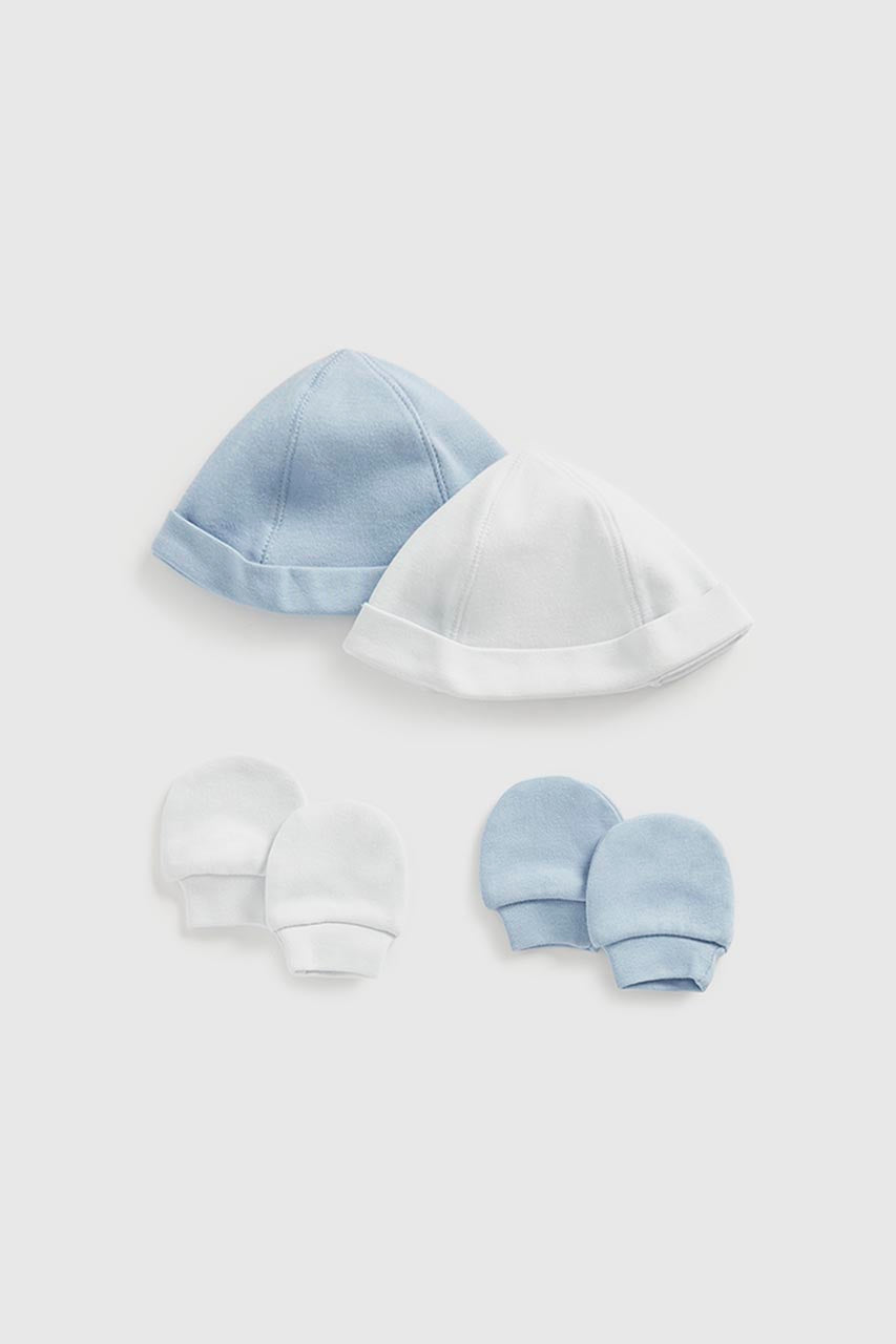 My First Bear Baby Hats - 2 Pack