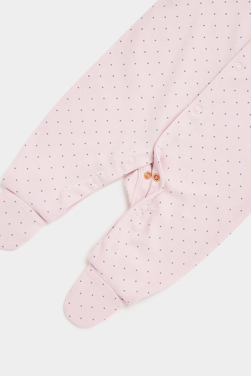 Acorn Bunny Baby Sleepsuits - 3 Pack